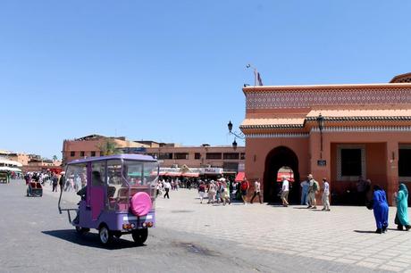Jemaa el-Fnaa in Marrakech, Morocco from Bakerita's Abroad Bites