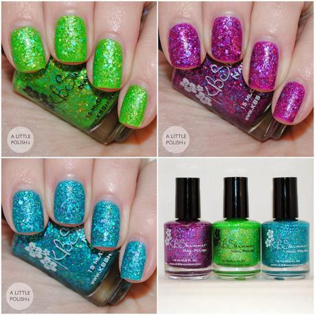 KB Shimmer Early Summer Collection - Partial Swatches & Review