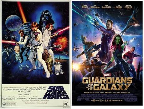 New Guardians Of The Galaxy Poster Mimics Star Wars Paperblog