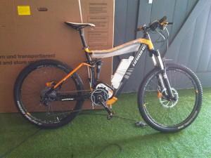 A Haibike ride Haibike Xduro FS
