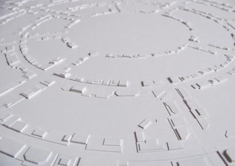 paper arts | cut paper maps