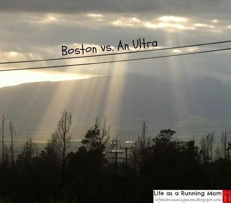 Boston vs. An Ultra