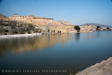 The Amber Palace as seen from the bus stop