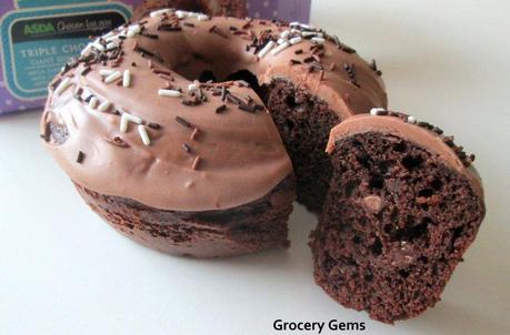 Asda Triple Chocolate Giant Doughnut Cake