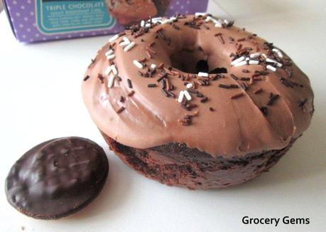 Asda Triple Chocolate Giant Doughnut Cake