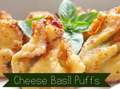 Cheese Basil Puffs (Cheese Dumplings)
