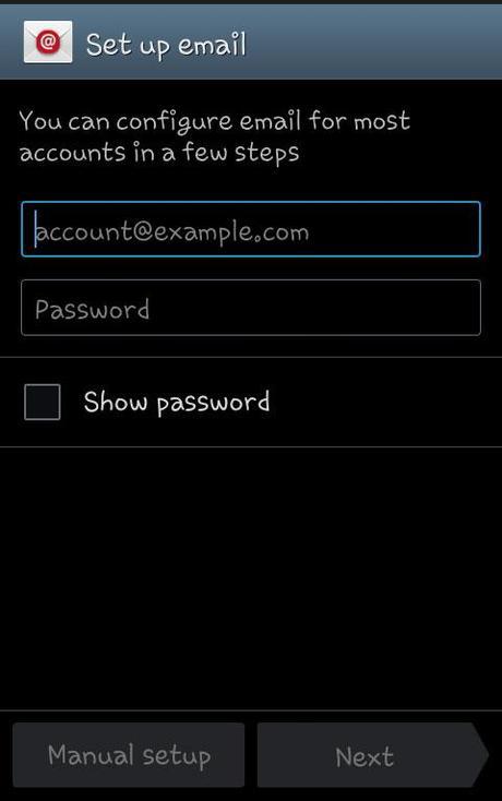 How To Setup Google Apps Mail In Samsung or Android Phones setup-email