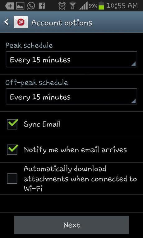 How To Setup Google Apps Mail In Samsung or Android Phones mail-bandwidth