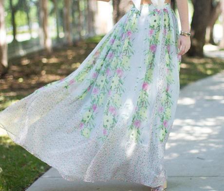 FLORAL MAXI