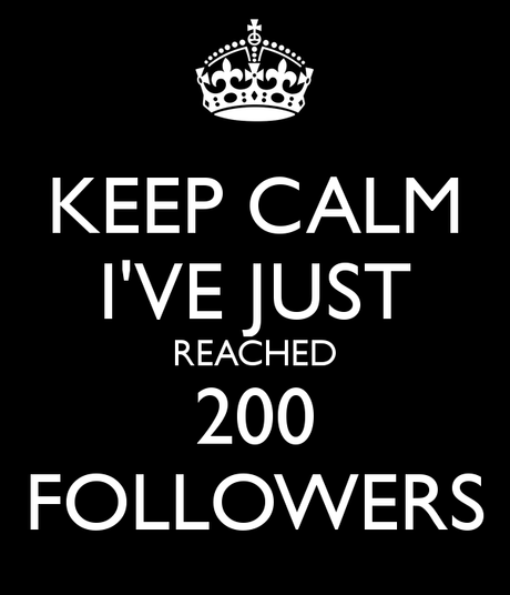 200 Followers...Say What?!