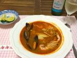 Parihuela Peruvian Seafood Fish Soup (and Great Restaurant Madrid)