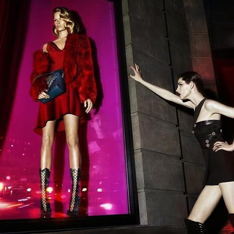Anna Ewers, Stella Tennant for Versace Fall/Winter 2014 Campaign