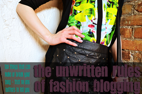 The Unwritten Rules of Fashion Blogging