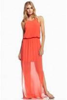 Sheer Cover Up T-Back Maxi by Elan