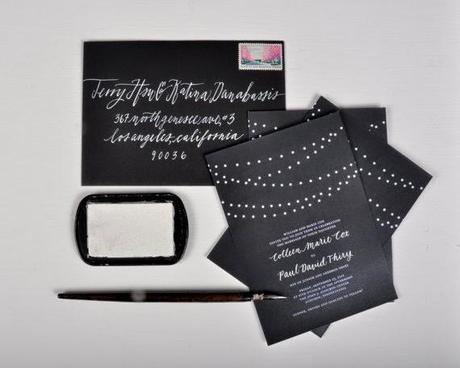 paper | custom calligraphy for stationery