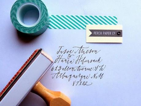 paper | custom calligraphy for stationery
