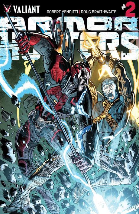First Look: ARMOR HUNTERS #2 – Valiant’s Blockbuster Summer Event Heats Up in July!