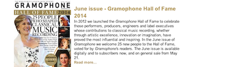 Angela Gheorghiu in the Gramophone Hall of Fame