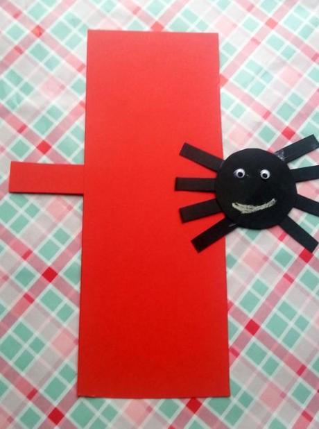 Incy Wincy Spider Nursery Rhyme Craft