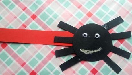 Incy Wincy Spider Nursery Rhyme Craft