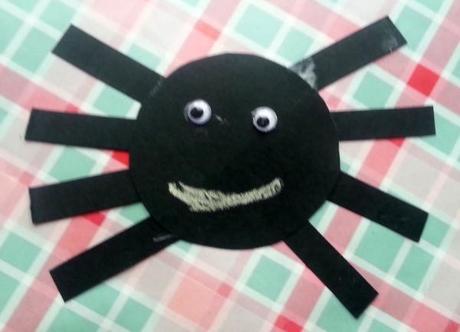 Incy Wincy Spider Nursery Rhyme Craft