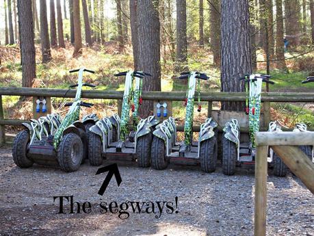 Go Ape Forest Segways at Cannock Chase