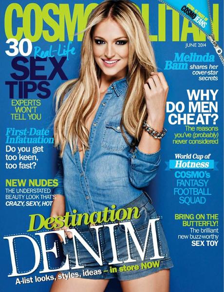 Melinda Bam For Cosmopolitan Magazine, South Africa,June 2014