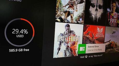 External hard drive support is coming to Xbox One