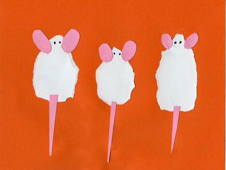 Three Torn Mice