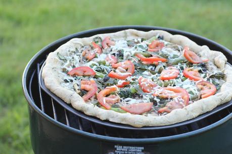 on summertime grilled pizza...