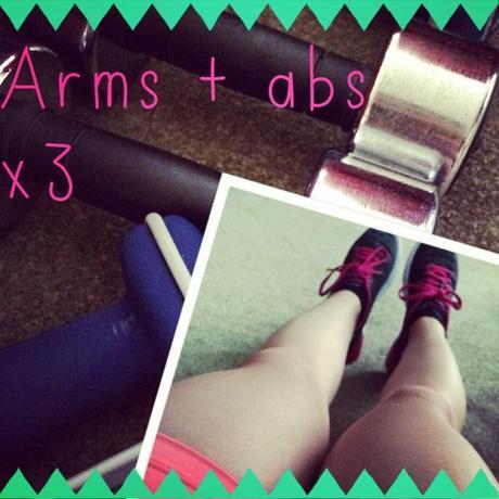 workout arms abs