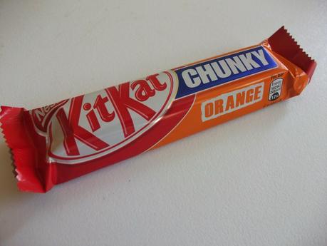 kitkat chunky orange limited edition