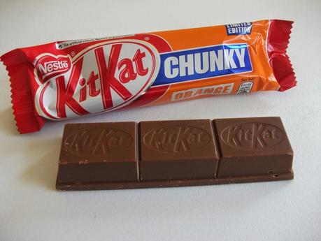 kitkat chunky orange limited edition