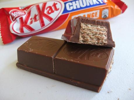 kitkat chunky orange limited edition