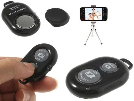 Take a selfie with the Bluetooth Remote Camera Shutter