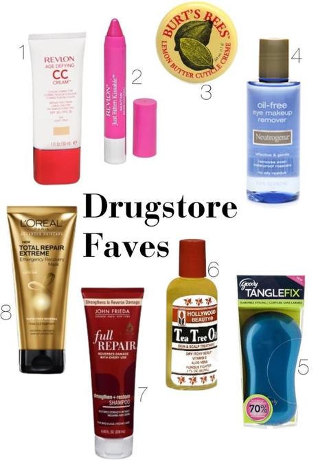 Latest Drugstore Beauty Favorites