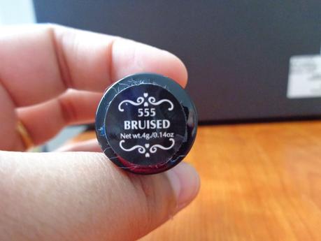 I Missed you last Halloween and Winter... NYX Extra Creamy Round Lipstick in Bruised