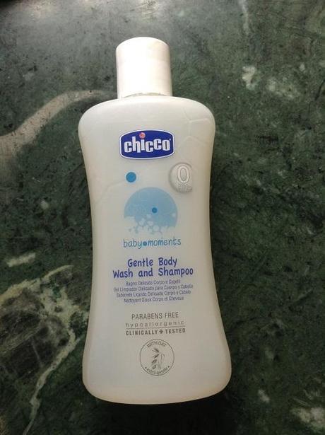 chicco gentle body wash and shampoo