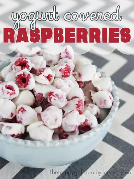 Yogurt Covered Rasberries