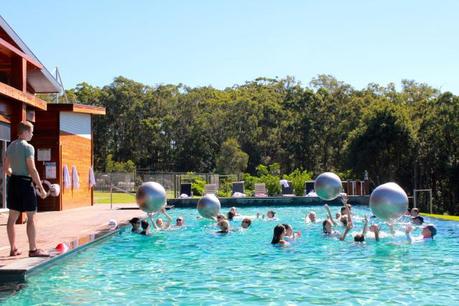 A deep water running class with Carl left us exhausted. 