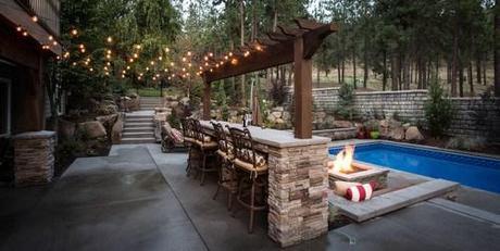 Contemporary Patio by Mead Landscape Architects & Landscape Designers Copper Creek Landscaping