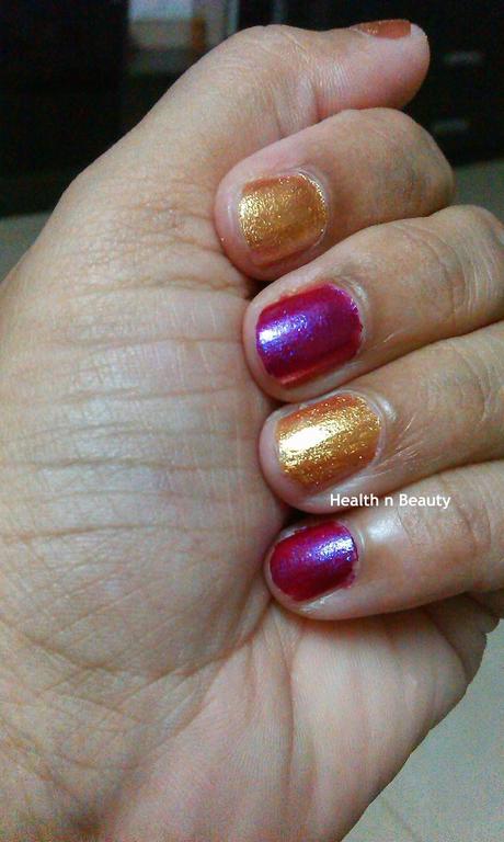 Revlon Amazing Spiderman Electric Chrome Collection Nail Paints (1000 Volts & Gwen's Crush)