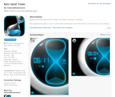 Boring But Useful: Sand Timer App For Calligraphers