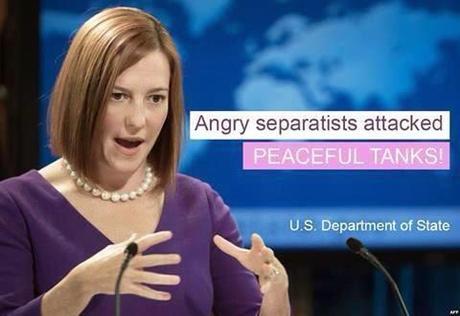State Department spokespersons are also the most shameless liars, and Psaki is no exception.