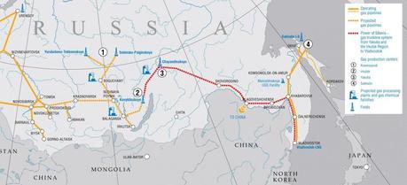 Developing gas resources and shaping gas transmission system in Eastern Russia