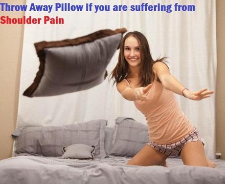 no pillow for shoulder pain