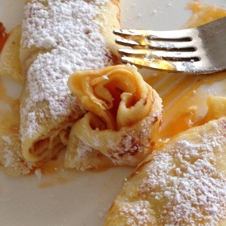 Palatschinke or an Austrian Crepe