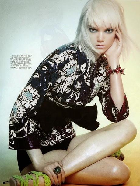 Jenna Earle For Fashion Magazine, Canada, May 2014