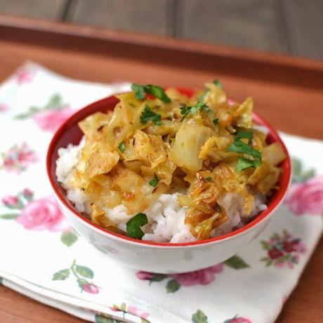 Spicy Cabbage dry Curry