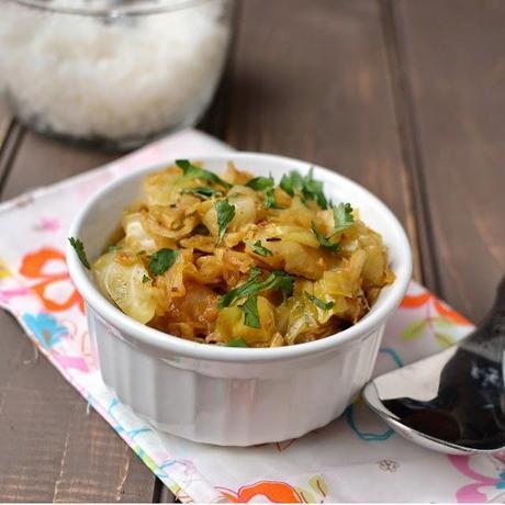 Spicy Cabbage dry Curry